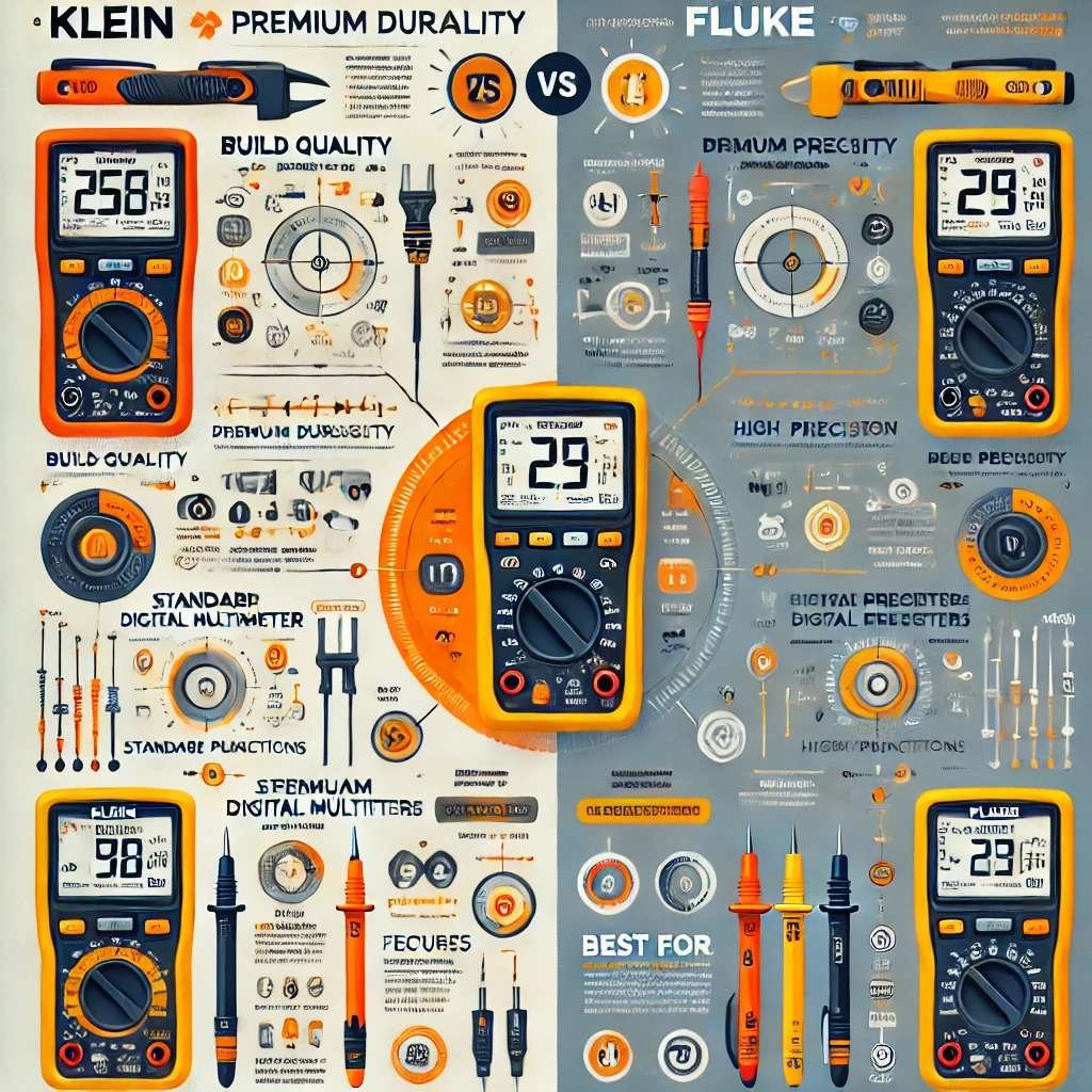 Fluke digital multimeters DMMs